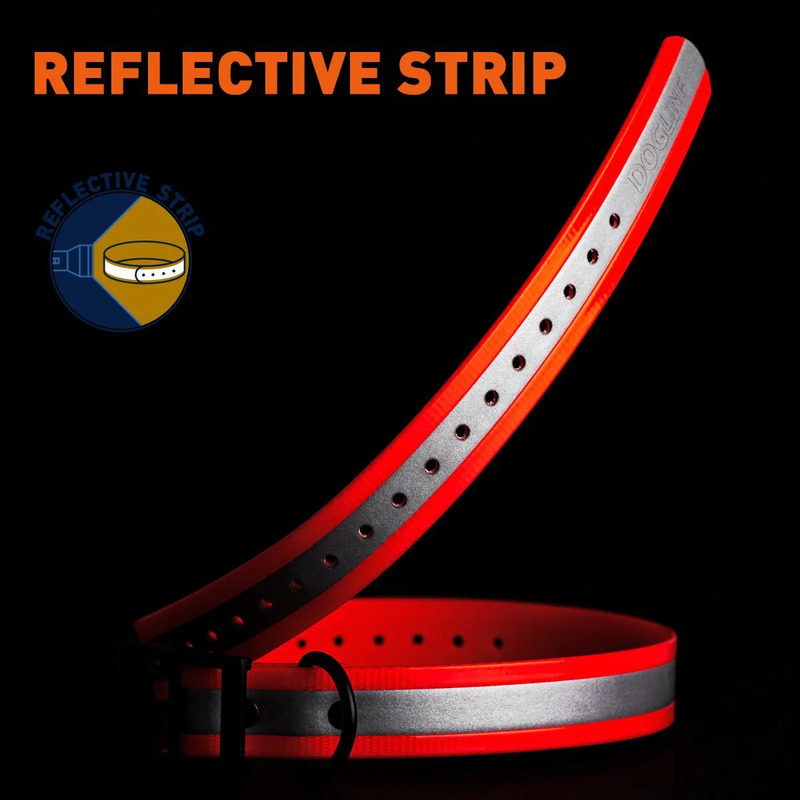 Dogline Reflective E-Collar Replacement Strap