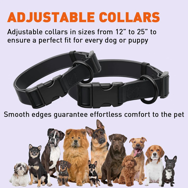 Biothane Waterproof Collar with Quick Release Buckle