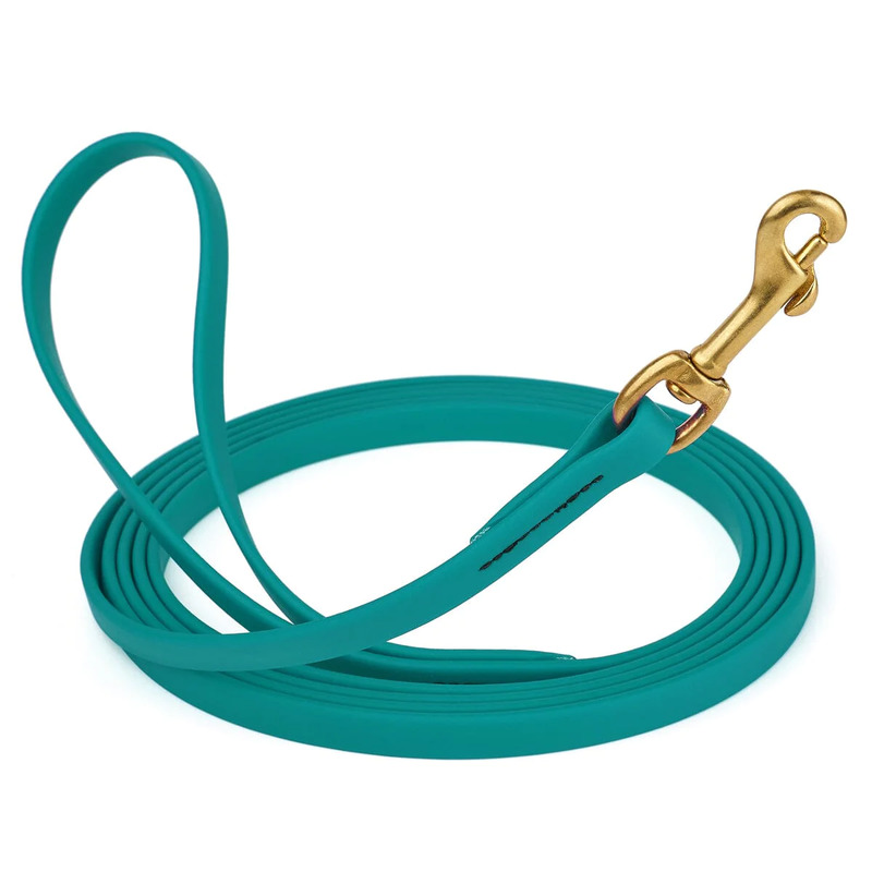 Biothane Leash 33 Ft w/ Brass Hardware