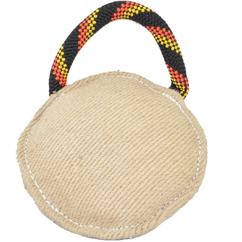 Jute Round Bite Pillow