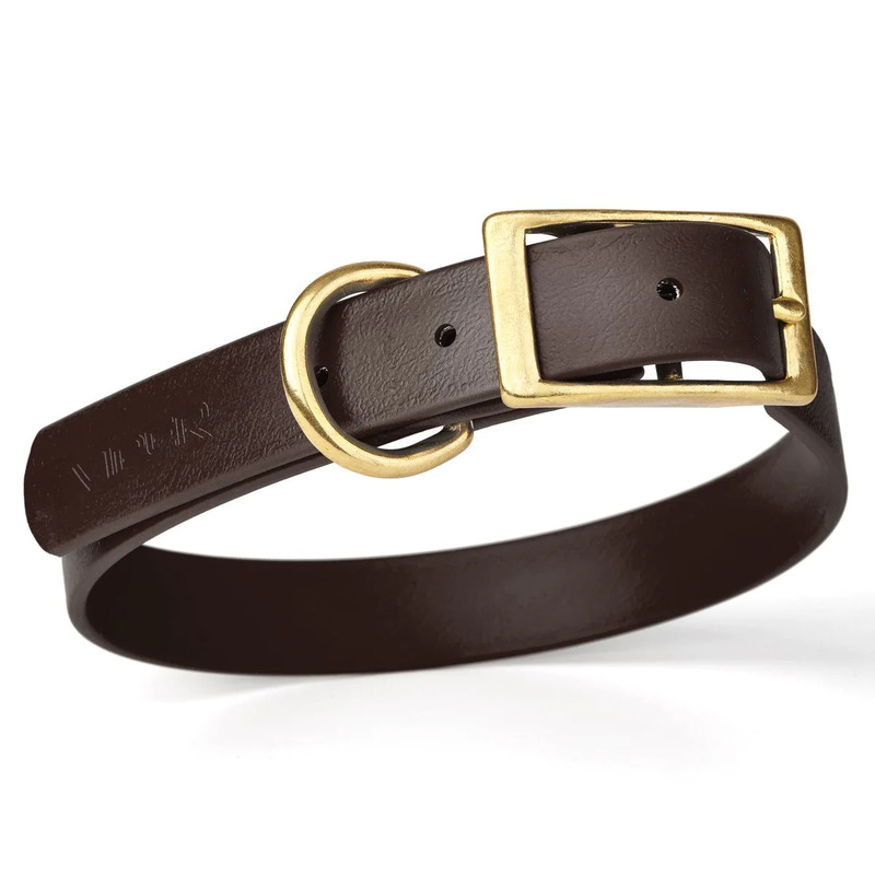 Viper Biothane Collar with Brass Hardware